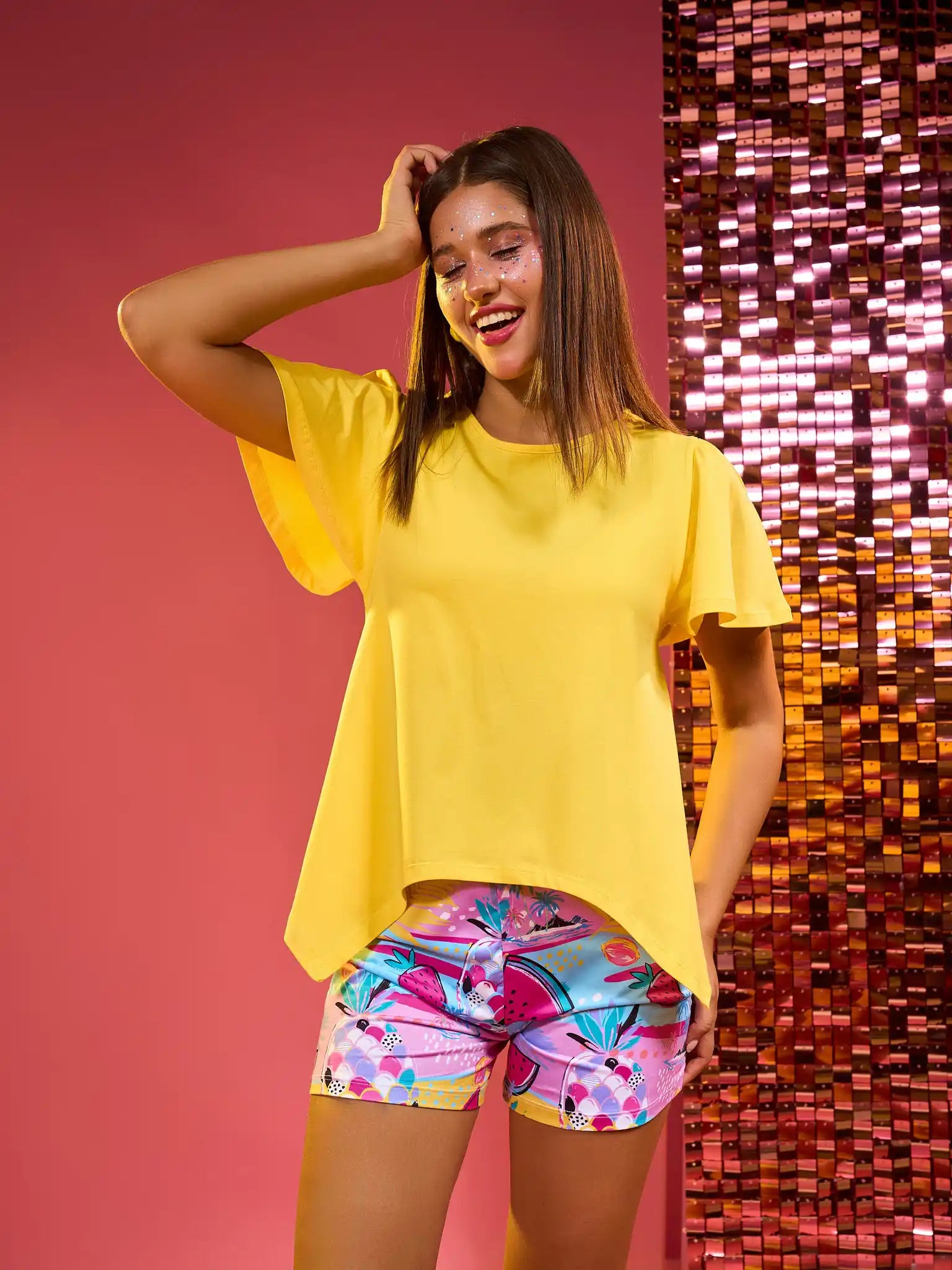 Yellow Sway Top